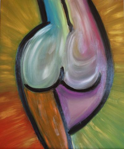 Nu Intemporel Abstrait 
